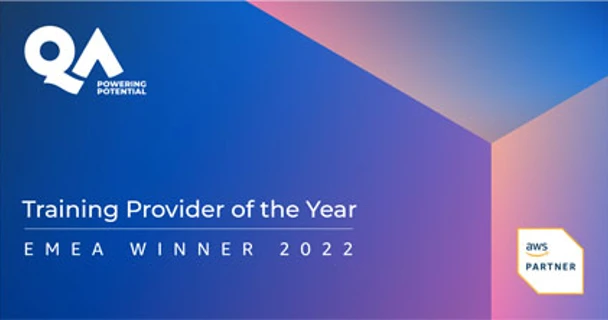 Training Provider of the Year EMEA award from AWS