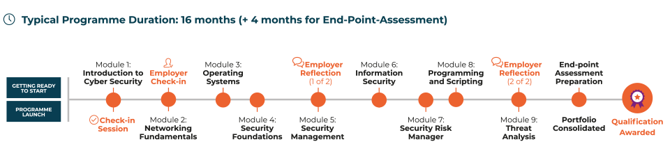 The Cyber Security Risk Analyst Level 4 programme